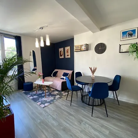 L'indigo, T2, 10 Min Centre Historique, Wifi, Netflix, Amazon Prime * 푸아티에